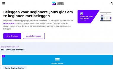 Schermafbeelding van beleggen-voor-beginners.nl