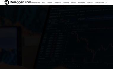Schermafbeelding van beleggen.com