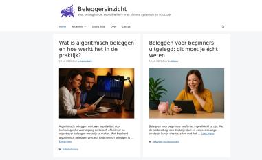 Schermafbeelding van beleggersinzicht.nl