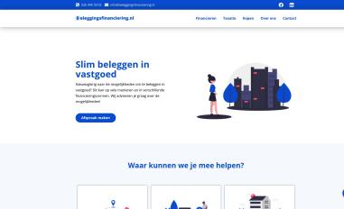 Schermafbeelding van beleggingsfinanciering.nl