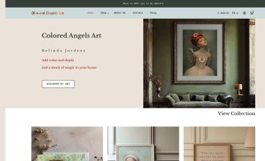 Schermafbeelding van belindajordens.com