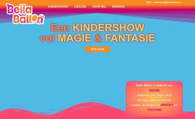 Schermafbeelding van bellaballon.nl