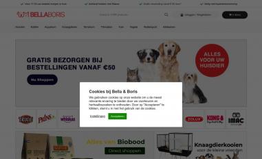 Schermafbeelding van bellaboris.nl
