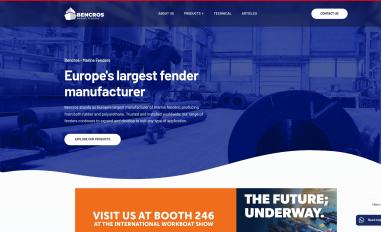 Schermafbeelding van bencros.com