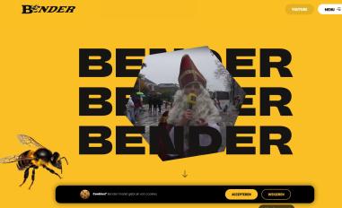 Schermafbeelding van benderbij.com
