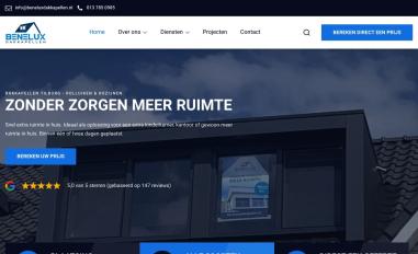 Schermafbeelding van beneluxdakkapellen.nl
