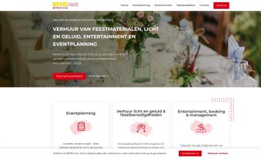 Schermafbeelding van benerent.be