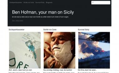 Schermafbeelding van benhofman.com