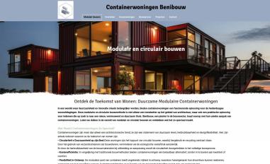 Schermafbeelding van benibouw.be