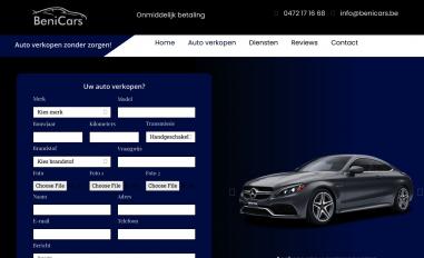 Schermafbeelding van benicars.be