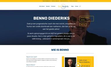 Schermafbeelding van bennodiederiks.nl