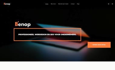 Schermafbeelding van benop.shop