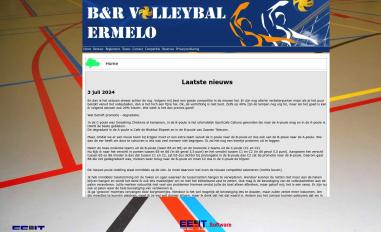Schermafbeelding van benrvolleybal.nl
