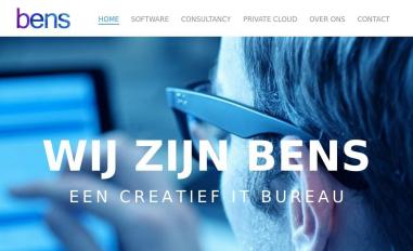 Schermafbeelding van bensconsultancy.nl