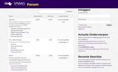 Schermafbeelding van bentleyforum.nl