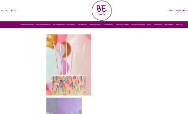 Schermafbeelding van beparty.nl