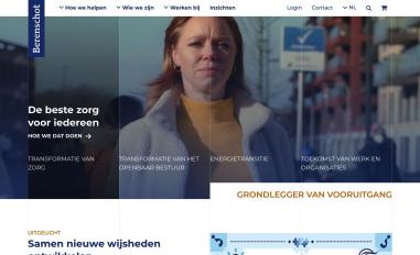 Schermafbeelding van berenschot.nl