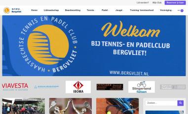 Schermafbeelding van bergvliet.nl