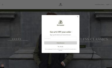 Schermafbeelding van bernamo.be