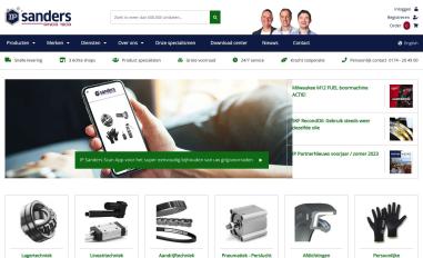 Schermafbeelding van bernardsanders.com