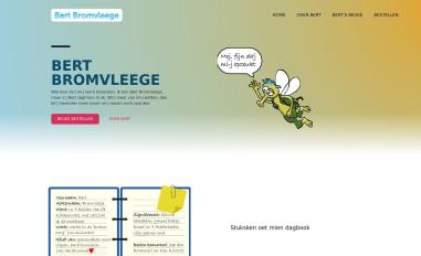 Schermafbeelding van bertbromvleege.com