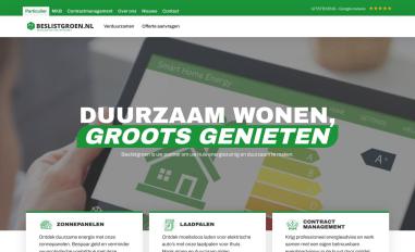 Schermafbeelding van beslistgroen.nl