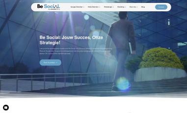 Schermafbeelding van besocialnow.nl