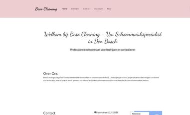Schermafbeelding van besocleaning.nl