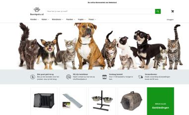 Schermafbeelding van best4pets.nl