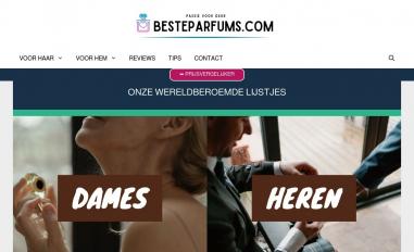 Schermafbeelding van besteparfums.com