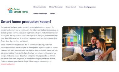 Schermafbeelding van bestesmarthome.nl