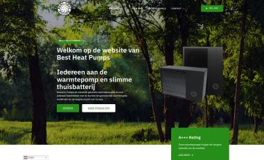 Schermafbeelding van bestheatpumps.eu