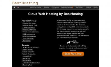 Schermafbeelding van besthostingcom.duoservers.com