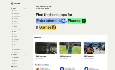 Schermafbeelding van bestofapps.com