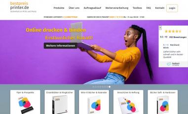 Schermafbeelding van bestpreisprinter.de