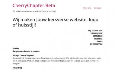 Schermafbeelding van beta.cherrychapter.nl