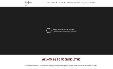 Schermafbeelding van beta.dewoonindustrie.nl