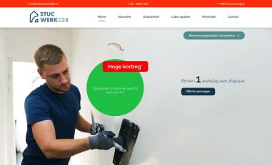 Schermafbeelding van beta.stucwerk038.nl