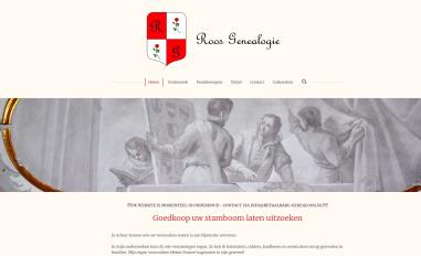 Schermafbeelding van betaalbare-genealoog.nl