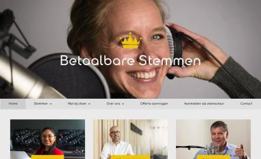 Schermafbeelding van betaalbarestemmen.nl