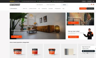 Schermafbeelding van betonstunter.nl