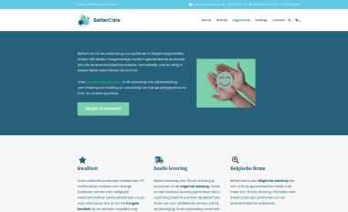 Schermafbeelding van bettercare.be