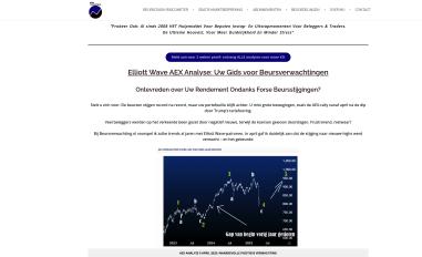 Schermafbeelding van beursverwachting.nl