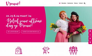 Schermafbeelding van beursvrouw.nl