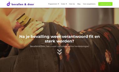 Schermafbeelding van bevallenendoor.nl