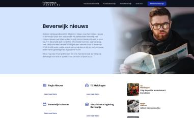 Schermafbeelding van beverwijkstart.nl