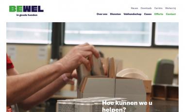 Schermafbeelding van bewel.be