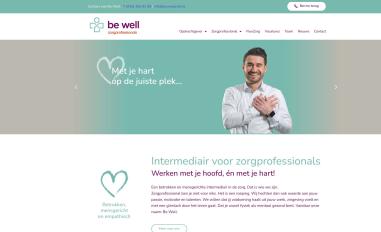Schermafbeelding van bewellprofs.nl