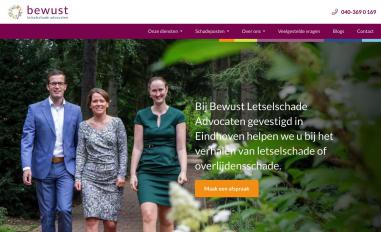 Schermafbeelding van bewustlsa.nl