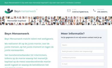 Schermafbeelding van beyn.nl